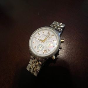 Michael Kors two-tone watch